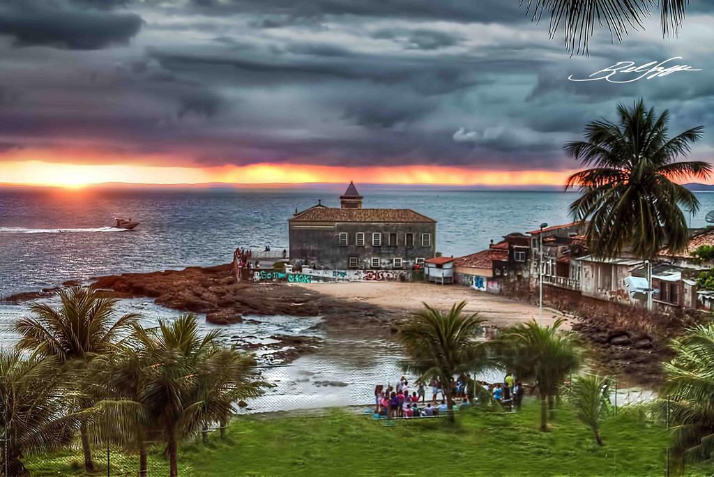 Chale 09 - Mamelucos Em Frente A Praia De Ipitanga Salvador Bahia Villa Exterior photo